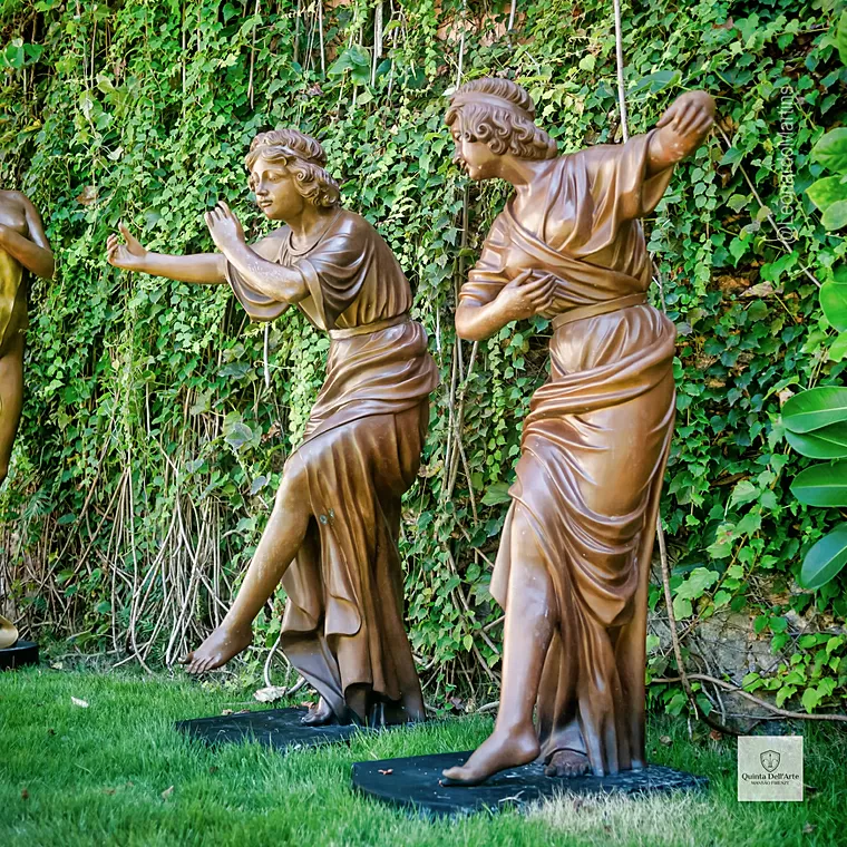 imagem do produto Escultura A Fus�o em Bronze 125cm - EBZ618 Arte Escultural Imponente 