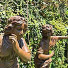 imagem do produto Escultura A Fus�o em Bronze 125cm - EBZ618 Arte Escultural Imponente 