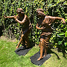 imagem do produto Escultura A Fus�o em Bronze 125cm - EBZ618 Arte Escultural Imponente 