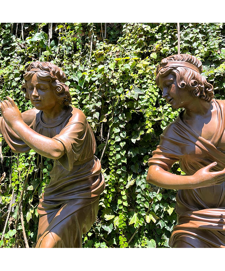 imagem do produto Escultura A Fus�o em Bronze 125cm - EBZ618