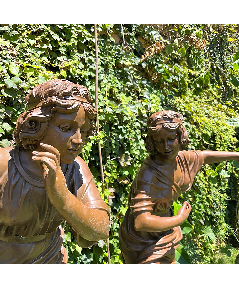 imagem do produto Escultura A Fus�o em Bronze 125cm - EBZ618