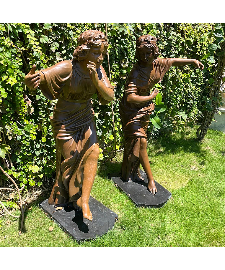 imagem do produto Escultura A Fus�o em Bronze 125cm - EBZ618