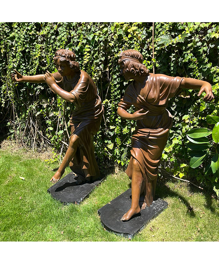 imagem do produto Escultura A Fus�o em Bronze 125cm - EBZ618