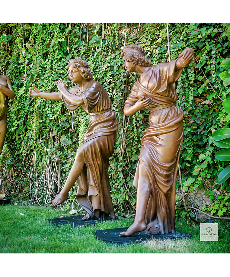 imagem do produto Escultura A Fus�o em Bronze 125cm - EBZ618