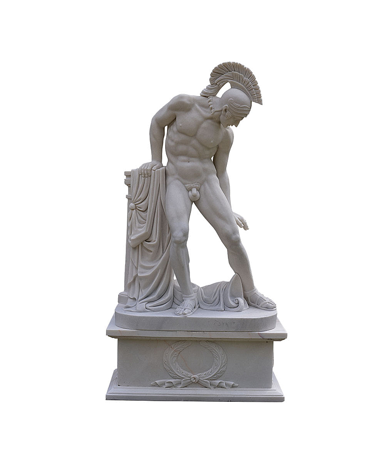 imagem do produto Escultura Achiles Ferido em M�rmore 235cm - EMP550 Arte Cl�ssica
