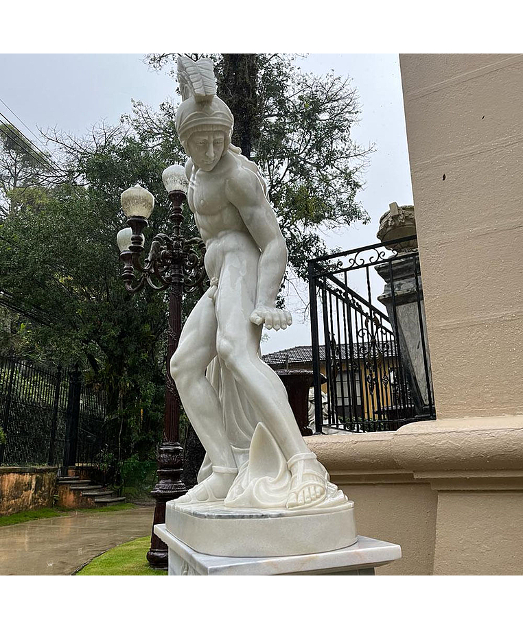 imagem do produto Escultura Achiles Ferido em M�rmore 235cm - EMP550 Arte Cl�ssica