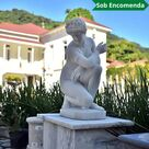 imagem do produto Escultura Afrodite Agachada em M�rmore 87cm - EMP447 Eleg�ncia e Design Cl�ssico