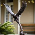 imagem do produto Escultura �guia de Bronze 120cm - EBZ397 Pe�a Imponente