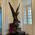 imagem do produto Escultura �guia de Bronze 123cm - VRBZ332