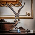 imagem do produto Escultura �guia em Bronze 70cm EBZ756 Movimento e Nobreza Esculpida
