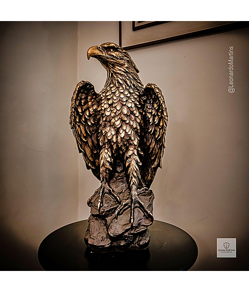 imagem de Escultura guia Real em Bronze 60cm - EBZ751