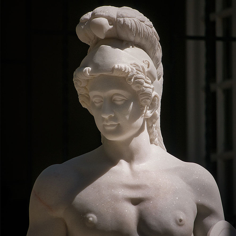 imagem do produto Escultura Ares Borghese com Escudo 223cm - EMP507 Impon�ncia Cl�ssica