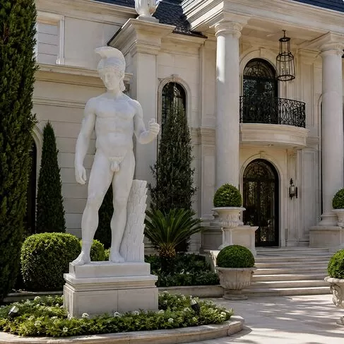 imagem de Escultura Ares Burghese A 260cm - EMP494 Força e Elegância Clássica