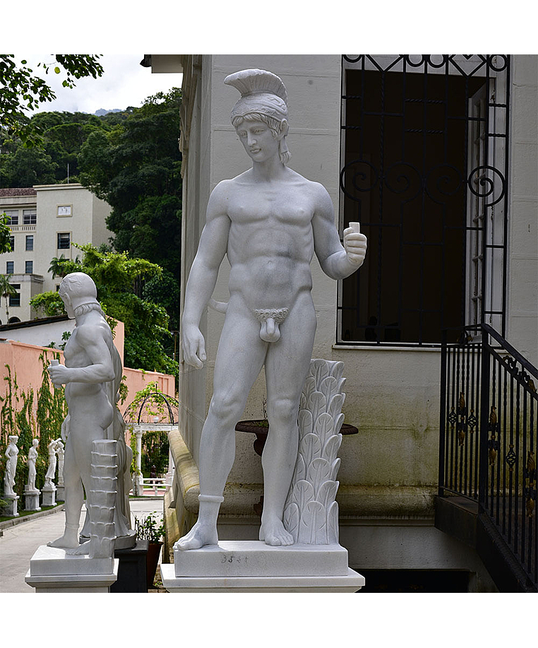 imagem do produto Escultura Ares Burghese A 260cm - EMP494 For�a e Eleg�ncia Cl�ssica