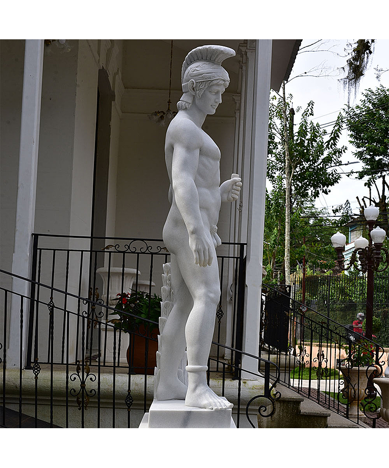 imagem do produto Escultura Ares Burghese A 260cm - EMP494 For�a e Eleg�ncia Cl�ssica