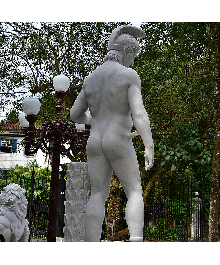 imagem do produto Escultura Ares Burghese A 260cm - EMP494 For�a e Eleg�ncia Cl�ssica