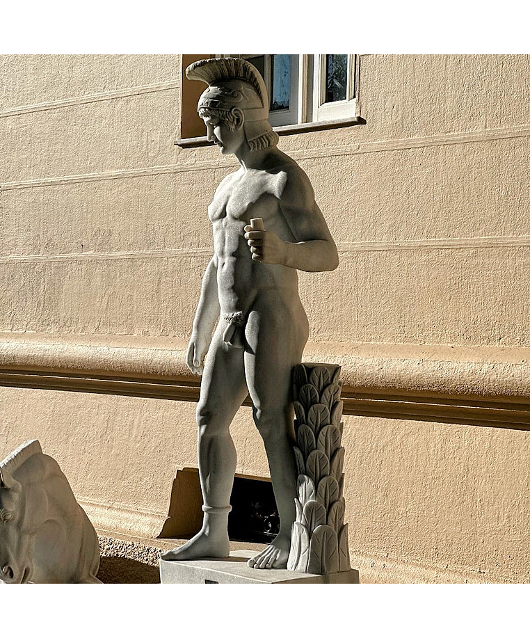 imagem do produto Escultura Ares Burghese A 260cm - EMP494 For�a e Eleg�ncia Cl�ssica