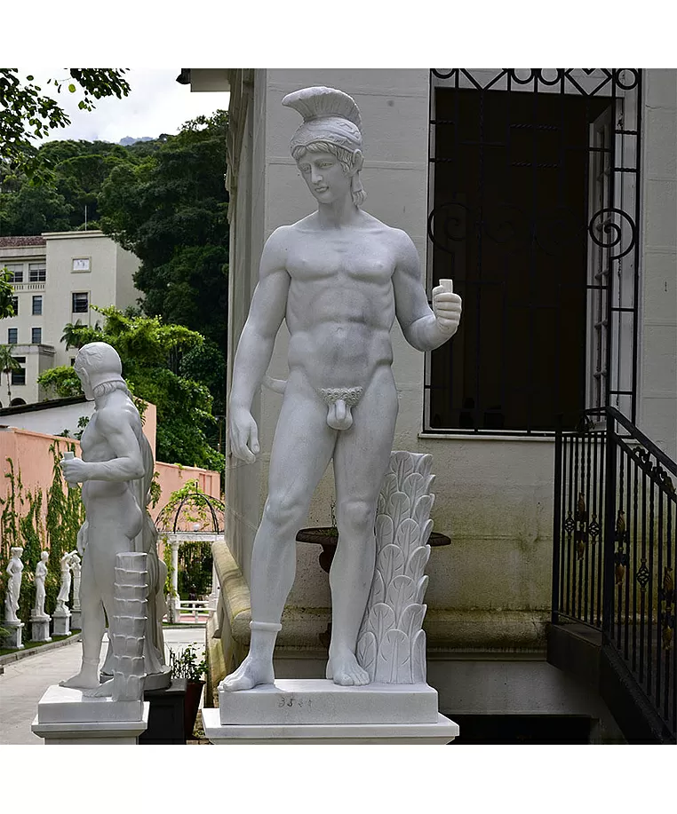 imagem do produto Escultura Ares Burghese A 260cm - EMP494 For�a e Eleg�ncia Cl�ssica