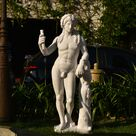imagem do produto Escultura Baco Rechilieu M�rmore Branco 160cm - EMP780