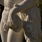 imagem do produto Escultura Baco Rechilieu M�rmore Branco 160cm - EMP780