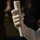 imagem do produto Escultura Baco Rechilieu M�rmore Branco 160cm - EMP780