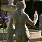 imagem do produto Escultura Baco Rechilieu M�rmore Branco 160cm - EMP780
