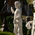 imagem do produto Escultura Baco Rechilieu M�rmore Branco 160cm - EMP780