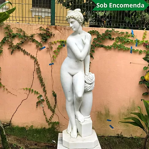 imagem de Escultura Banhista 160cm  EMP468 Para Jardins e Áreas Externas