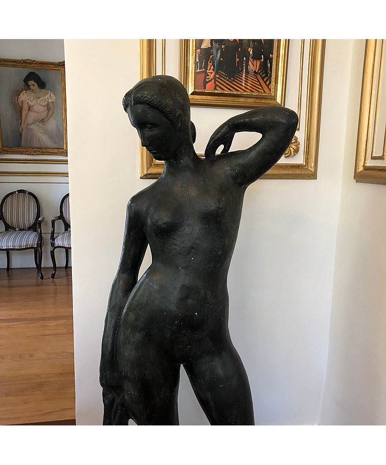imagem do produto Escultura Banhista Bronze 157cm - EBZ526