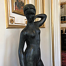 imagem do produto Escultura Banhista em Bronze 157cm EBZ526 Sofistica��o e Movimento