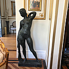 imagem do produto Escultura Banhista em Bronze 157cm EBZ526 Sofistica��o e Movimento