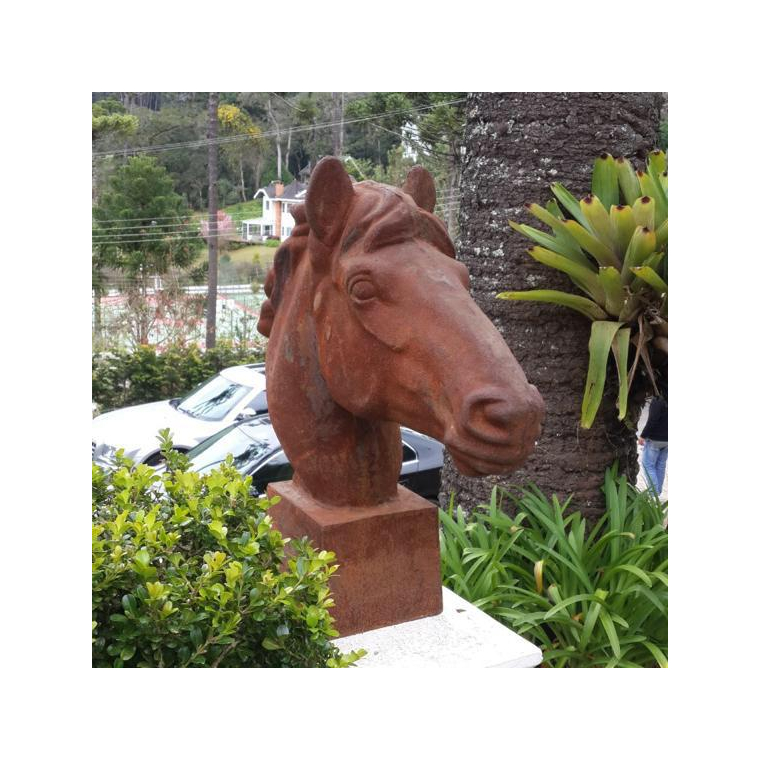 imagem do produto Escultura Cabe�a de Cavalo para Mesa 60cm VRF125 Eleg�ncia e Sofistica��o