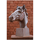 imagem do produto Escultura Cabe�a de Cavalo para Mesa 60cm VRF125 Eleg�ncia e Sofistica��o