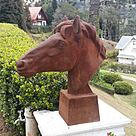 imagem do produto Escultura Cabe�a de Cavalo para Mesa 60cm VRF125 Eleg�ncia e Sofistica��o