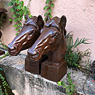 imagem do produto Escultura Cabe�a de Cavalo para Mesa 60cm VRF125 Eleg�ncia e Sofistica��o