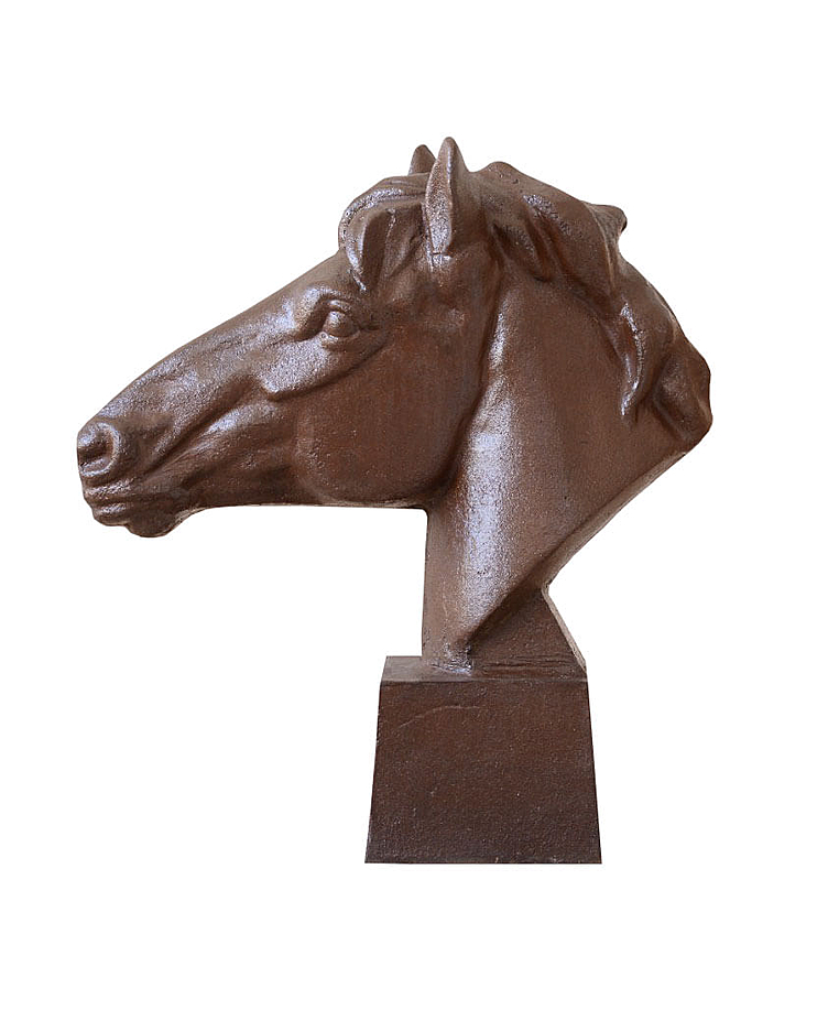 imagem do produto Escultura Cabe�a de Cavalo para Mesa 60cm - VRF125