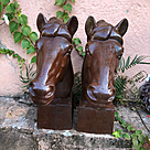 imagem do produto Escultura Cabe�a de Cavalo para Mesa 60cm - VRF125