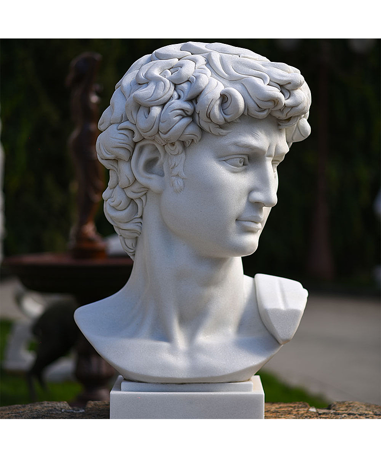 imagem do produto Escultura Cabe�a do Davi 100cm - EMP599