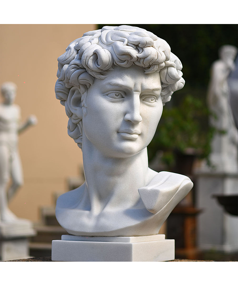 imagem do produto Escultura Cabe�a do Davi 100cm - EMP599