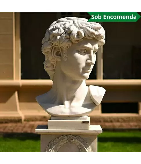 imagem de Escultura Cabeça do Davi 120cm - EMP555