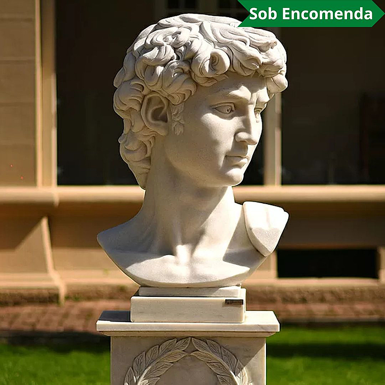 imagem do produto Escultura Cabe�a do Davi 120cm - EMP555 Arte Decorativa
