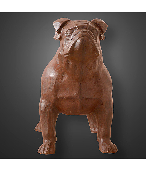 imagem de Escultura Cachorro Bulldog Ingls 54cm - VRF249