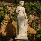 imagem do produto Escultura Camponesa em M�rmore 150cm - EMP370 Simplicidade e Eleg�ncia Cl�ssica