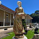 imagem do produto Escultura Camponesa em  Pedra Jade 153cm - EMP623 Eleg�ncia e Destaque no Paisagismo