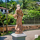 imagem do produto Escultura Camponesa em  Pedra Jade 153cm - EMP623 Eleg�ncia e Destaque no Paisagismo