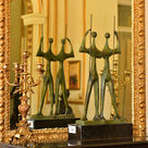 imagem do produto Escultura Candango de Bronze 80cm - EBZ545