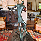 imagem do produto Escultura Capoeirista em Bronze 56cm EBZ527 Movimento e Cultura Brasileira