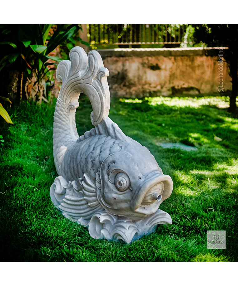 imagem do produto Escultura Carpa 65cm - FML161