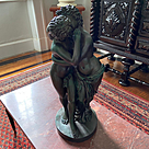 imagem do produto Escultura Casal Primeiro Beijo 60cm - EML182