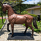 imagem do produto Escultura Cavalo em Bronze 198cm - EBZ603 Destaque para Haras e Ambientes R�sticos